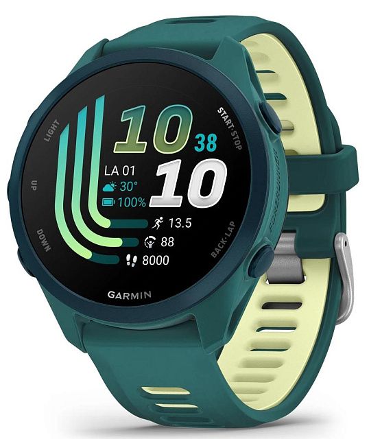 Умные часы Garmin Forerunner 170 Music Бирюзово-зеленые 010-03920-12