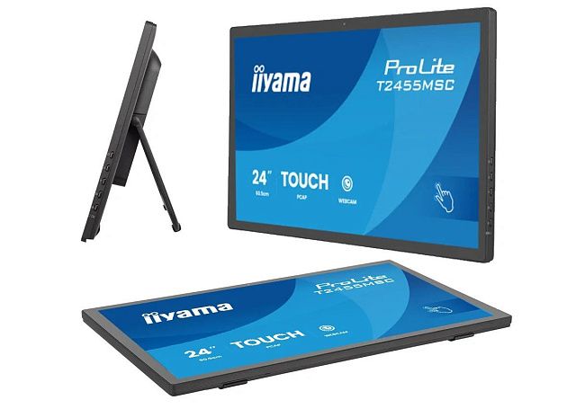 Монитор Iiyama ProLite T2455MSC-B2 23,8″, IPS, 1920×1080, 60 Гц, чёрный