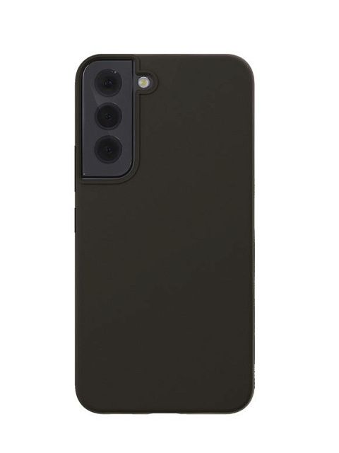 Чехол защитный vlp Silicone Case для Samsung Galaxy S22, черный