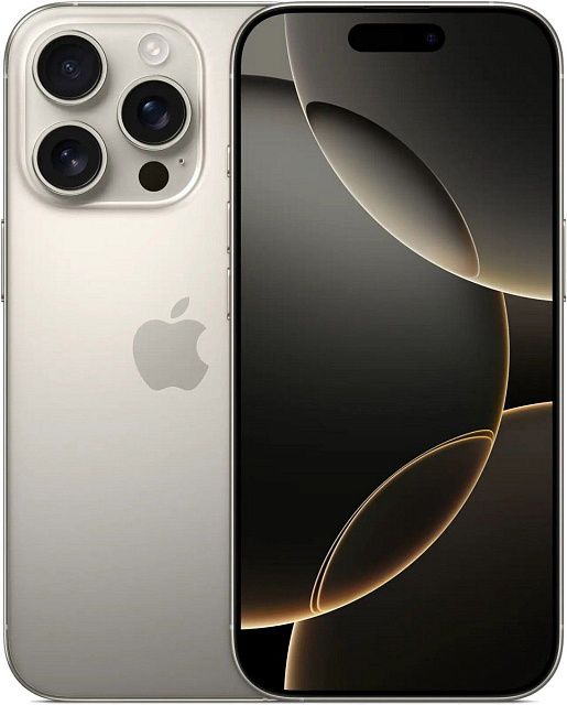 Смартфон Apple iPhone 16 Pro Max 512GB Натуральный титан (eSIM)