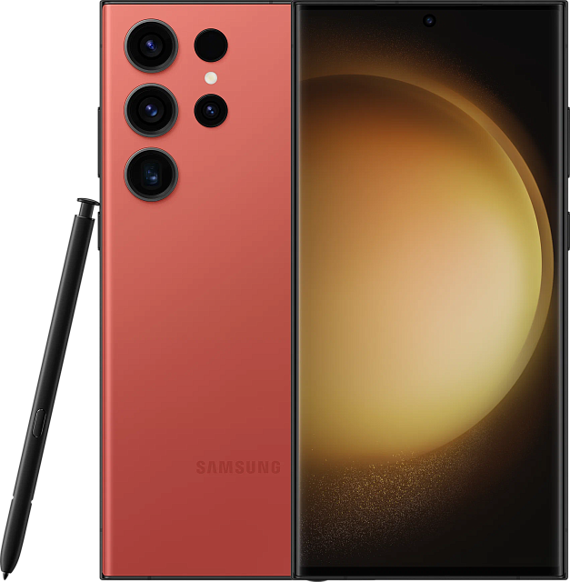 Смартфон Samsung Galaxy S23 Ultra 12/512GB Красный
