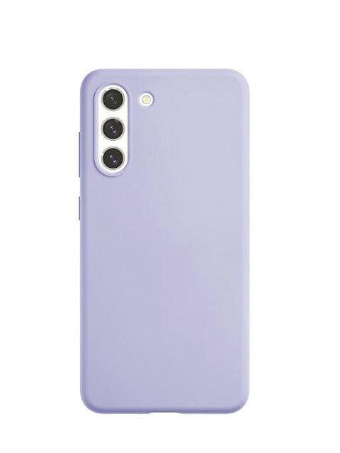 Чехол защитный vlp Silicone Case для Samsung Galaxy S21 FE, фиолетовый