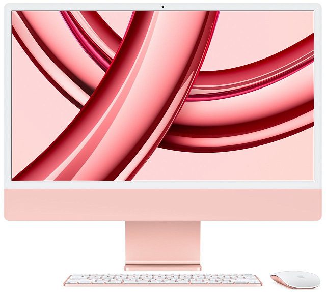 Apple iMac 24" Retina 4,5K 2023 M3 8GB/256GB Pink (MQRD3)