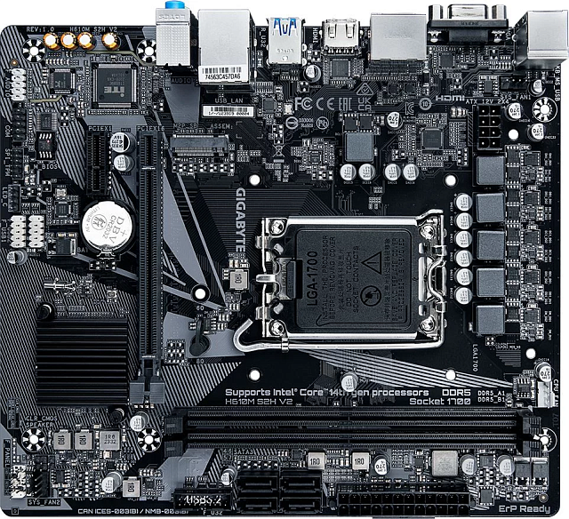 Материнская плата GIGABYTE H610M S2H V2