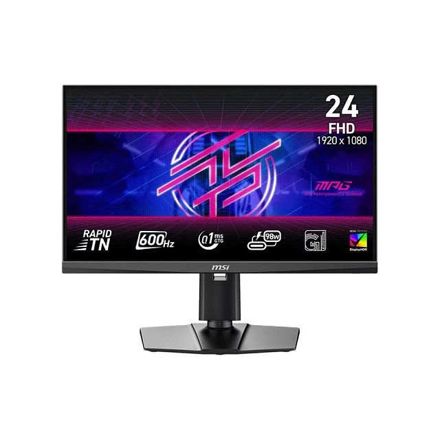 Монитор MSI MPG 242R X60N 24,5″, TN, 1920×1080, 600 Гц, чёрный