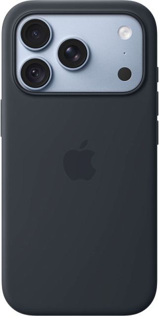 Чехол Apple Silicone Case с MagSafe для iPhone 18 Pro Max, Темно-синий