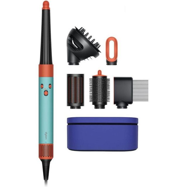 Фен-стайлер Dyson Airwrap ID HS08 Long Diffuse Barrel Vinca Blue/Topaz Orange