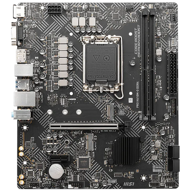 Материнская плата MSI PRO H610M-G