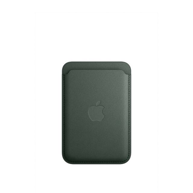 Кожаный чехол-бумажник MagSafe для iPhone, «вечнозеленый»