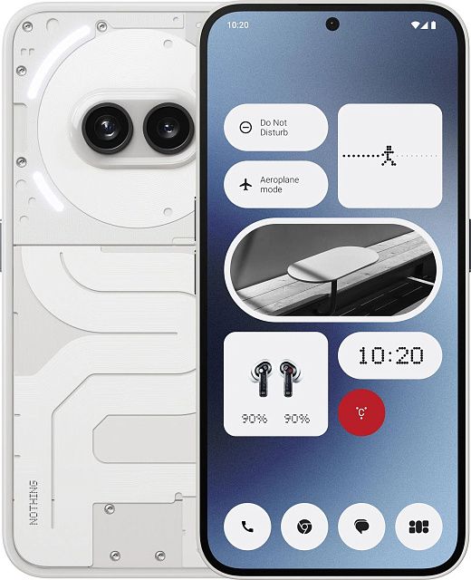 Смартфон Nothing Phone (2a) 12/256 ГБ белый