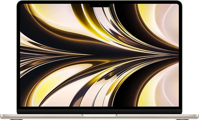Ноутбук Apple MacBook Air 13″ (M2 8C CPU/8C GPU) 16GB/256GB, сияющая звезда, MC7W4