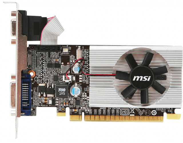 Видеокарта MSI N210-1GD3/LP NVIDIA GeForce 210 1 ГБ DDR3