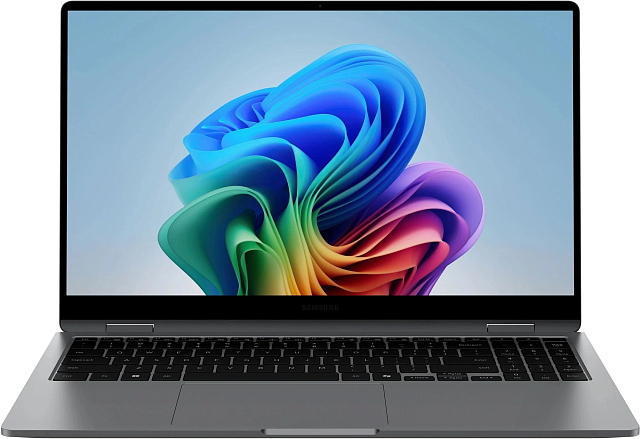 Ноутбук Samsung Galaxy Book 5 360 NP750 15.6″ (Ultra 7 256V) 16GB/1TB, серый, NP750QHA-LG3IN