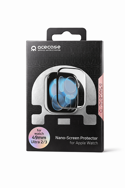 Защитная пленка AceCase Nano-Screen Protector for AW 49mm