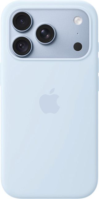 Чехол Apple Silicone Case с MagSafe для iPhone 18 Pro Max, Crisp Blue