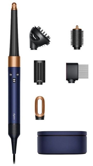 Фен-стайлер Dyson Airwrap Complete Long HS08 Синий/Медный (Blue/Copper) с диффузором