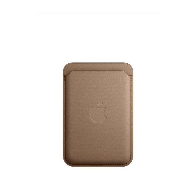Кожаный чехол-бумажник MagSafe для iPhone, «тауп»