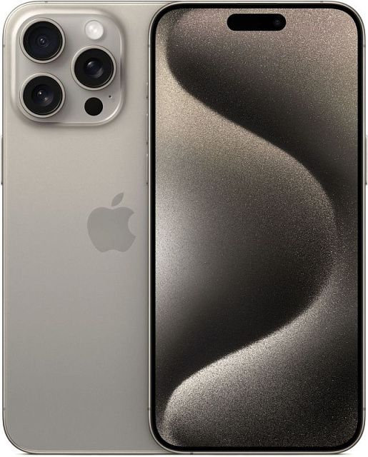 Смартфон Apple iPhone 15 Pro Max 1024GB Натуральный титан