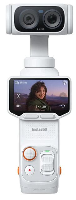 Экшн-камера Insta360 Luna Ultra Standard Dual-Lens 8K Gimbal Camera Белая