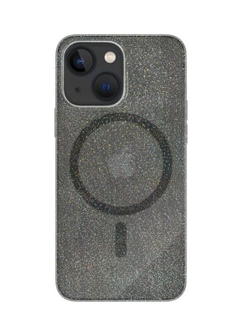 Чехол защитный vlp Starlight Case with MagSafe для iPhone 14, черный