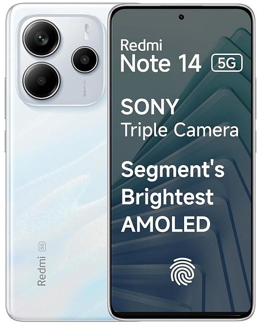 Смартфон Xiaomi Redmi Note 14 5G 8/128 ГБ Белый