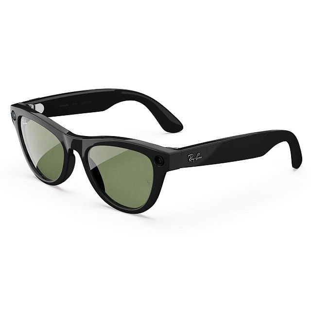Умные очки Ray-Ban Skyler (Gen 2), линзы G-15 Green, оправа Shiny Black