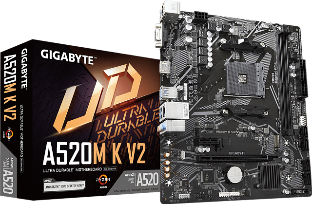Материнская плата GIGABYTE A520M K V2