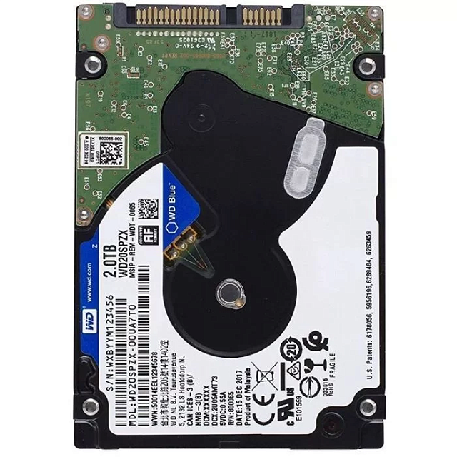Жёсткий диск Western Digital WD20SPZX 2 ТБ SATA 3 2.5″