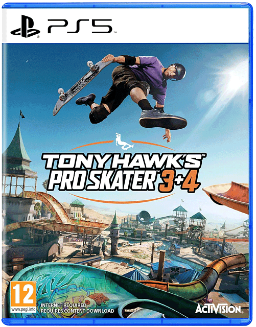 Игра для приставки Sony PS5 Tony Hawk's Pro Skater 3 + 4