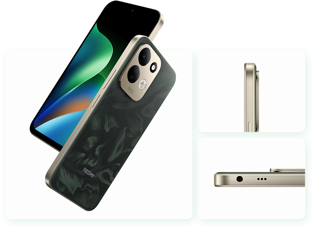 Смартфон Xiaomi Redmi 17 4/256 ГБ Зеленый