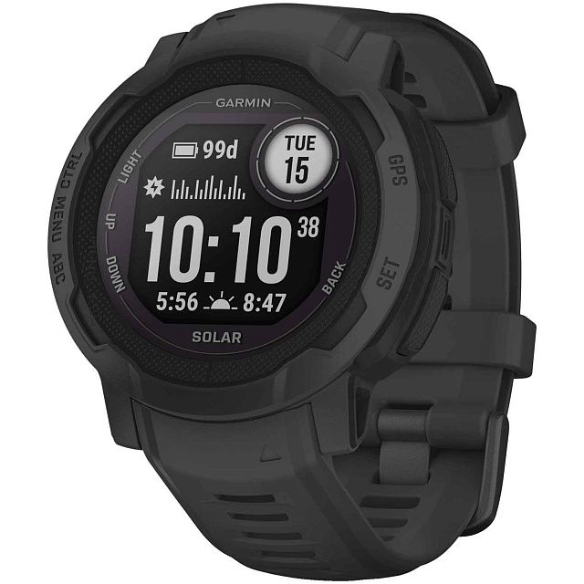 Часы Garmin Instinct 2 Solar Graphite 010-02627-00