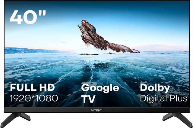 Телевизор Vitek VT-40FBS310 40″ LED Full HD 60 Гц черный
