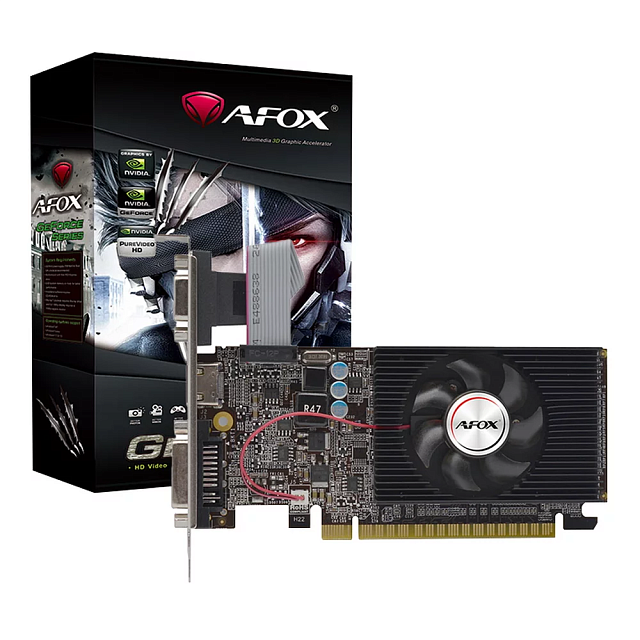 Видеокарта AFOX AF610-1024D3L7-V6 NVIDIA GeForce GT 610 1 ГБ