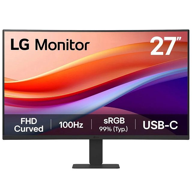 Монитор LG 27U421A-B 27″, VA, 1920×1080, 100 Гц, чёрный