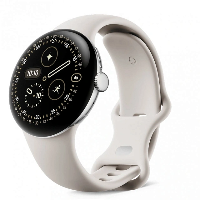 Google Pixel Watch 4 41 Polished Silver / Iris