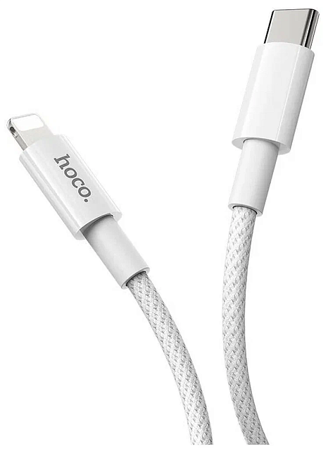 Кабель Hoco X56 USB-C - Lightning, белый
