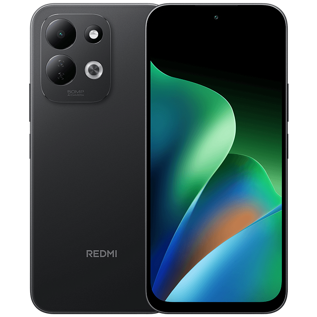 Смартфон Xiaomi Redmi 17 4/128 ГБ Черный (с зарядным устройством)