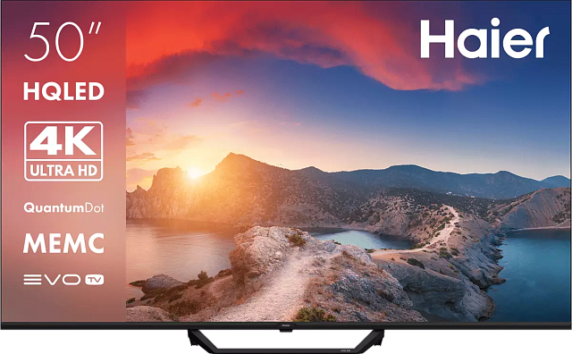 Телевизор Haier 50 Smart TV S2 Pro 50″ QLED 4K 60 Гц черный