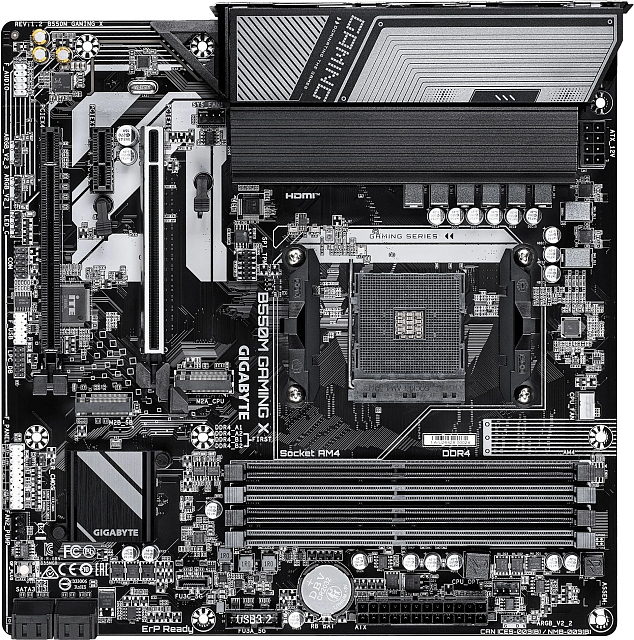 Материнская плата GIGABYTE B550M GAMING X