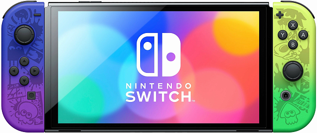Игровая приставка Nintendo Switch OLED 64 ГБ Splatoon 3 Edition