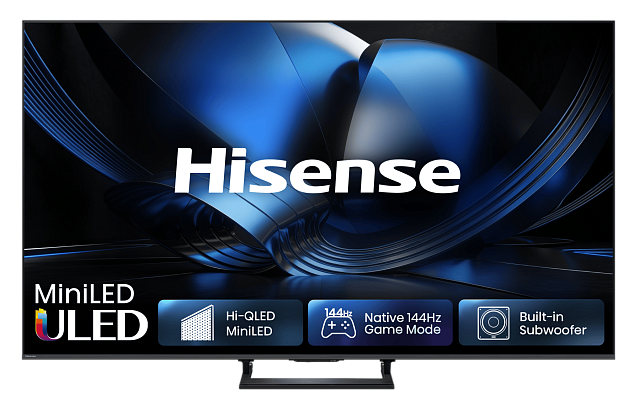 Телевизор Hisense 75U7S 75″ Mini LED 4K 144 Гц угольно-серый