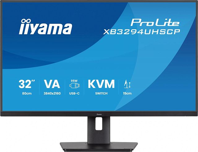 Монитор Iiyama ProLite XB3294UHSCP-B1 31,5″, VA, 3840×2160, 60 Гц, чёрный