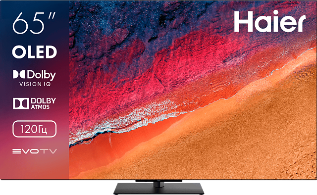 Телевизор Haier 65 OLED S9 Pro 65″ OLED 4K 120 Гц черный