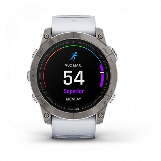 Часы Garmin Epix Pro (Gen 2) – Sapphire 51 mm White 010-02804-11