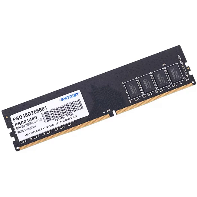 Оперативная память Patriot PSD48G266681 8 ГБ DDR4-2666 DIMM