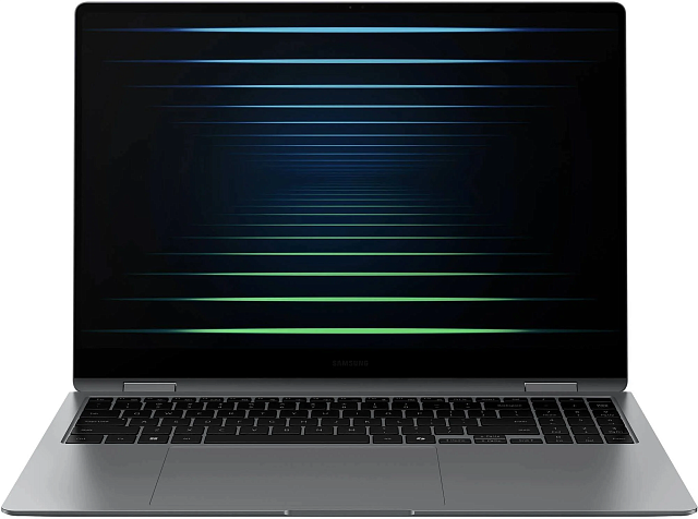 Ноутбук Samsung Galaxy Book 5 Pro 360 NP960 16″ (Ultra 7 256V) 16GB/512GB, серый, NP960QHA-KG1IN