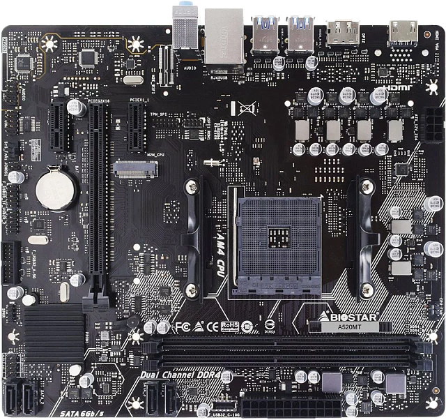 Материнская плата BIOSTAR A520MT